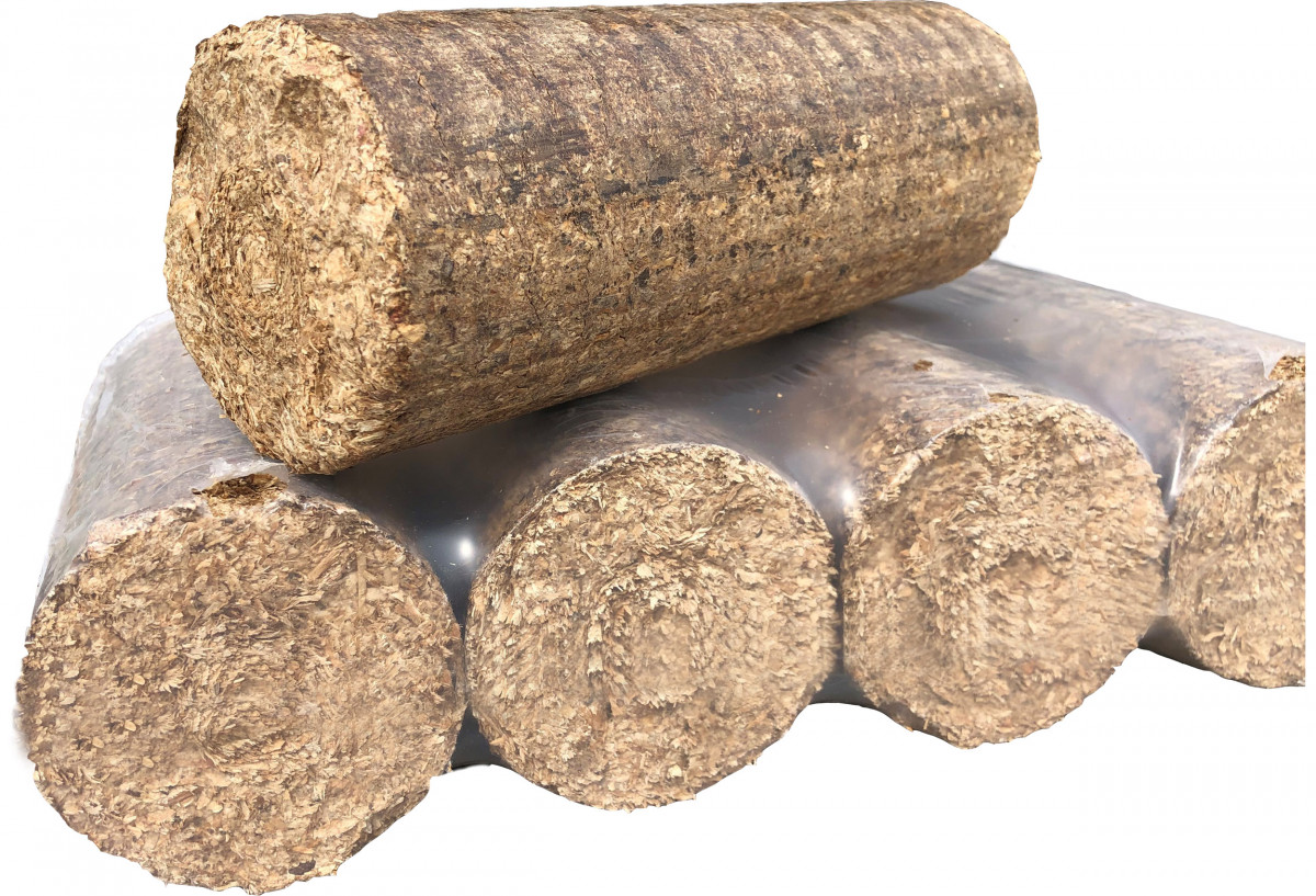 Dřevěné brikety VÁLEC MIX - 10 kg