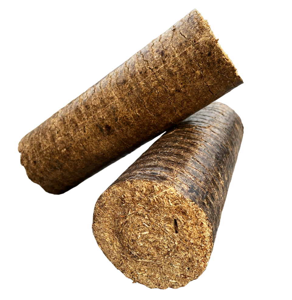 Dřevěné brikety VÁLEC HARD - 10 kg