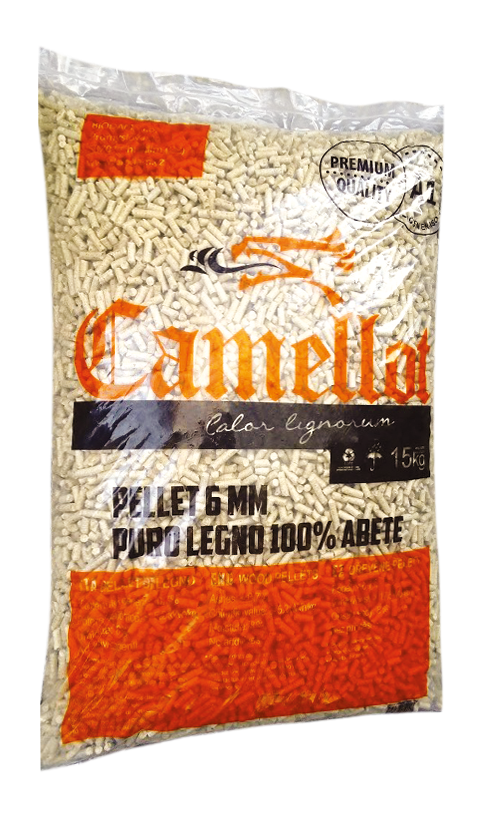 Dřevěné pelety Camellot ENplus A1 - 15 kg balení